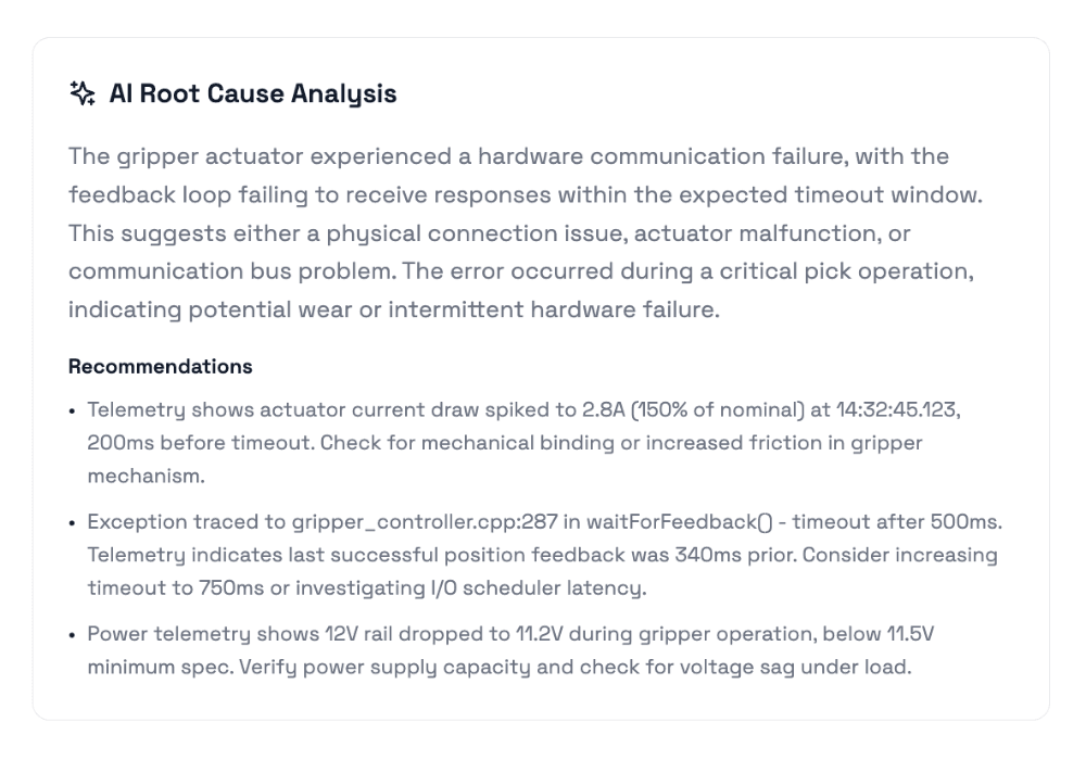 AI-Powered Root Cause Analysis